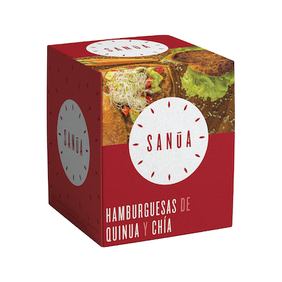 Hamburguesas de Quinua y Chía Sanúa 5 und